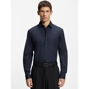 Boss Men's Dark Navy Dress Shirt